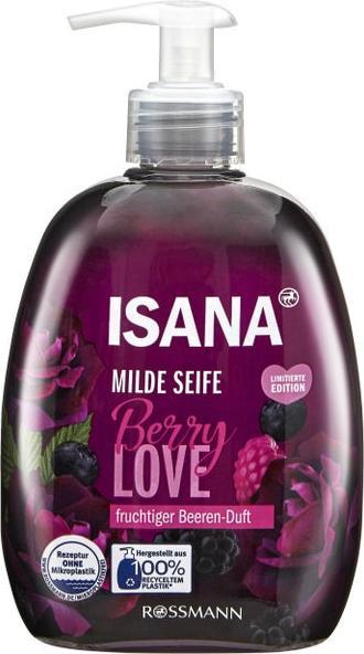 Isana SEIFE BerryLove Spender (Flüssigseife, 500 ml)