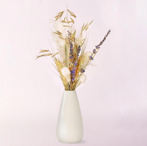 Image du produit Chic.Mic Fleurs séchées Lavender avec vase (Fleurs séchées)