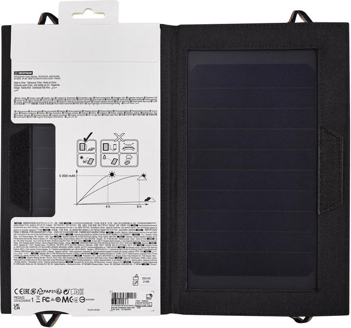 Image du produit Forclaz PANNEAU SOLAIRE SLR 500 - 10W (0.29 kg)