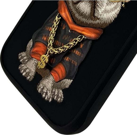 Actual product image Nimmy case iPhone 16 Pro Max 6.9" black Glasses Cool Dog (Apple iPhone 16 Pro Max)