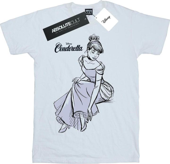 Disney Cinderella Slipper Sketch TShirt (S)