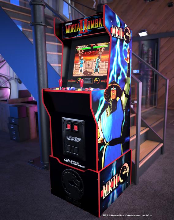 Actual product image Arcade1Up Midway Mortal Kombat Legacy Edition