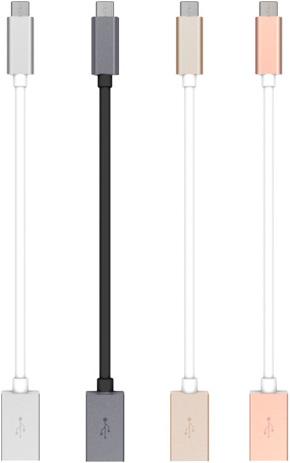 Produktbild Artwizz Highspeed Adapter USB-C auf USB-A Female 15cm (USB-A, 15 cm)