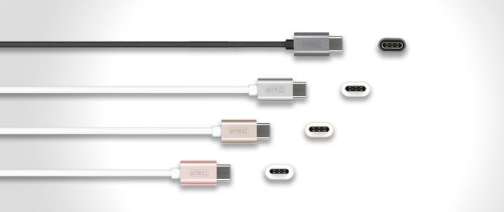 Actual product image Artwizz USB-C to USB-C Charge and Sync Cable 1m (1 m, USB 2.0)