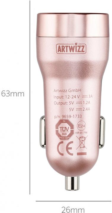 Produktbild Artwizz CarPlug Double