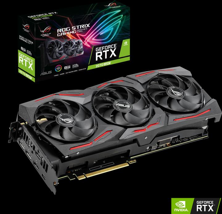 Actual product image ASUS GeForce RTX 2070S ROG Strix 8G Gaming (8 GB)