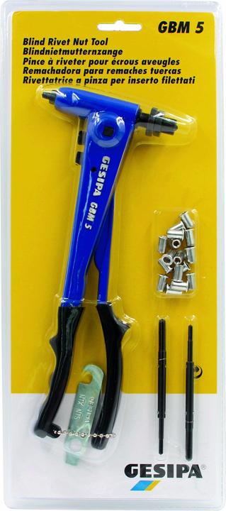 Gesipa Blind Rivet Nut Pliers GBM5 (150 mm)