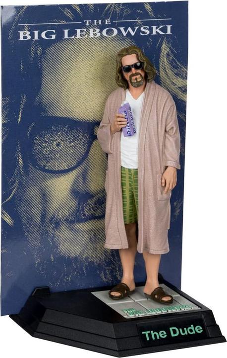 Produktbild McFarlane The Big Lebowski Movie Maniacs Statue The Dude ( Digital) 15 cm