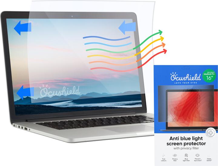 Immagine prodotto Ocushield Protettore di schermo anti luce blu 16 (16")