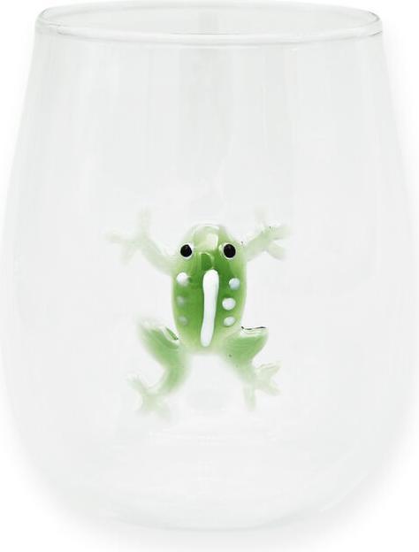 Winkee - Drinking Glasses - Handmade Glasses Frog