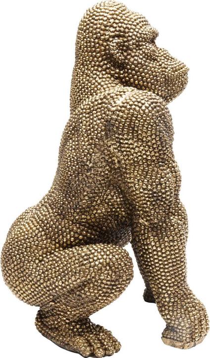 Immagine prodotto Designlife Figura Deco Gorilla Oro 46cm