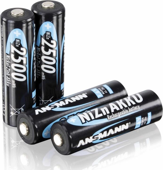 Immagine prodotto Ansmann NiZN Akku (4 pz., AA, 1500 mAh)