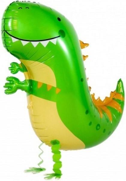 Produktbild Amscan Folienballon AirWalker Dino - leer (5 x)