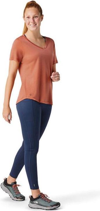 Actual product image Smartwool Women's Active Ultralite V-Neck Short Sleeve (XS)