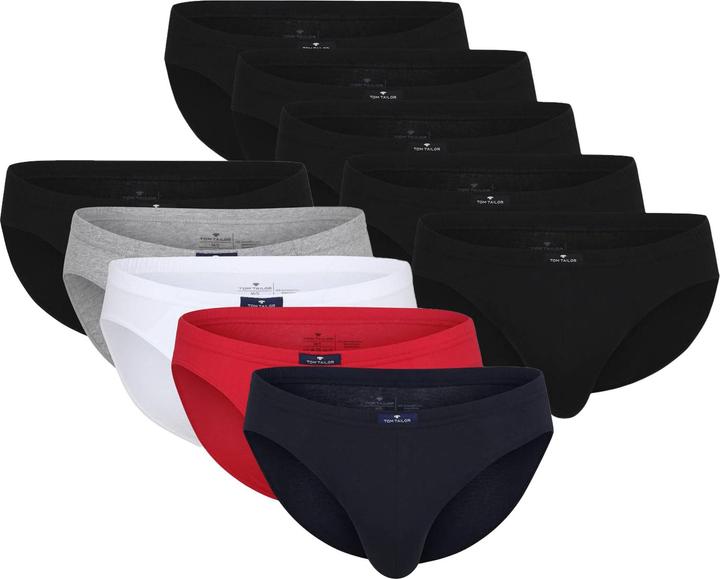 Produktbild Tom Tailor Slip Casual Bequem sitzend Mini Slip 10er Pack (L, 10er Pack)