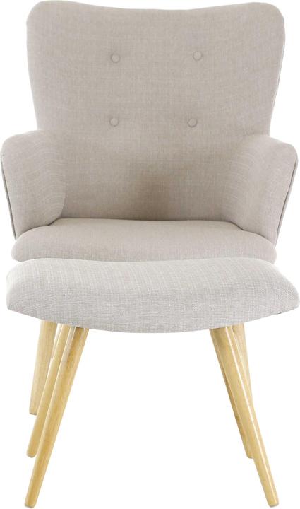 Produktbild Pro Living Sessel mit Hocker Stockholm