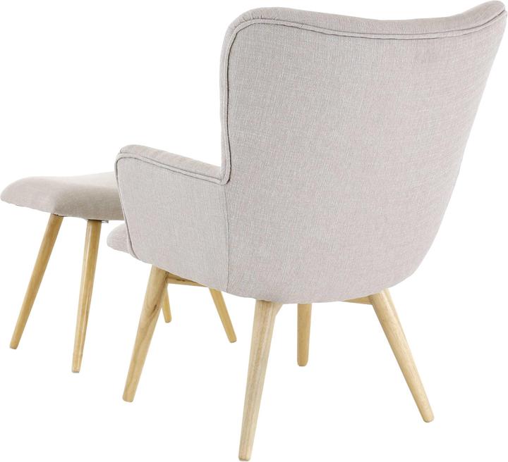 Produktbild Pro Living Sessel mit Hocker Stockholm