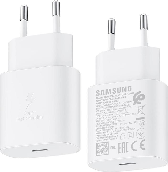 Immagine prodotto Samsung EP-TA800EWE (25 W)