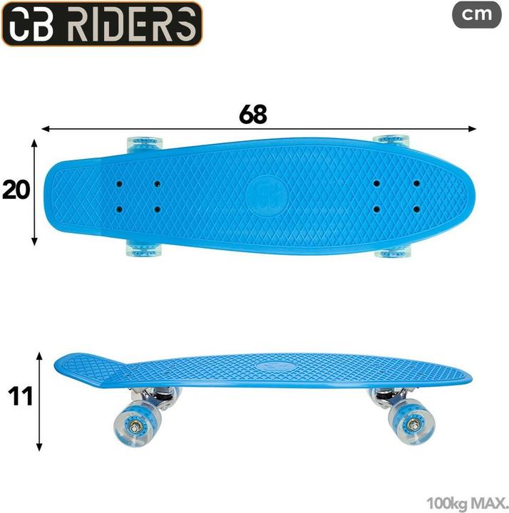 Actual product image Colorbaby Skateboard (26.77")