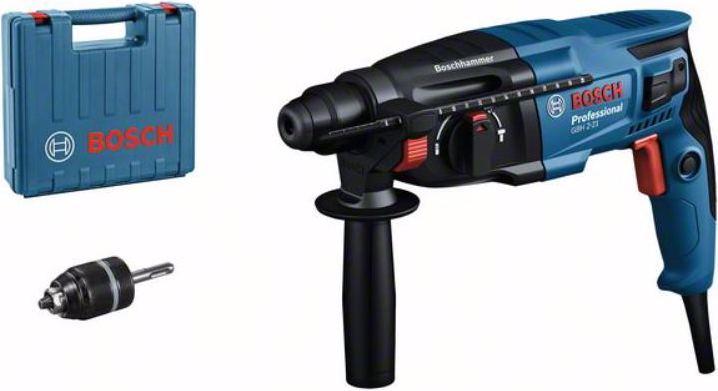 Actual product image Bosch Professional Rotary hammer with SDS plus GBH 2-21: Quick-action drill chuck SDS plus adapter (Electrical connection)