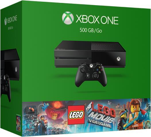 Produktbild Microsoft Xbox One Lego The Movie Bundle, 500GB