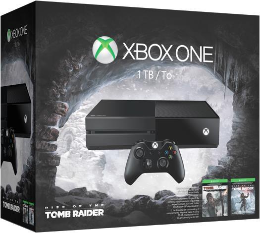 Produktbild Microsoft Xbox One 1TB Tomb Raider Bundle