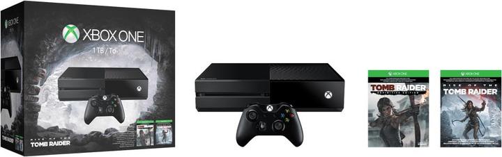 Produktbild Microsoft Xbox One 1TB Tomb Raider Bundle