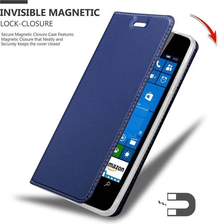 Immagine prodotto Cadorabo Copertina in stile libro di classe (Microsoft Lumia 550)
