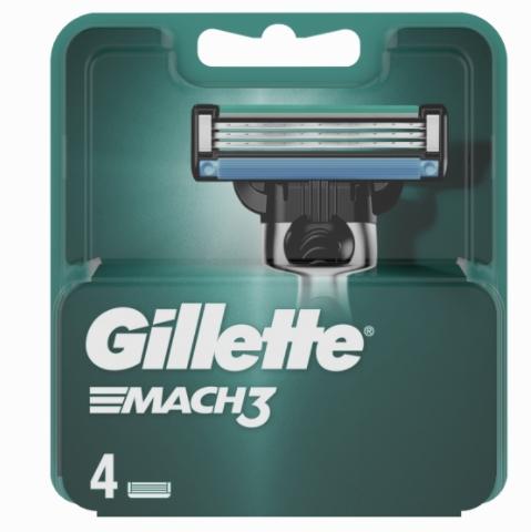 Immagine prodotto Gillette Mach3, Cartucce Fatate 4 (4 x)