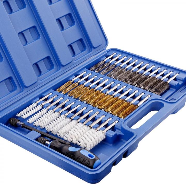 Produktbild Dema Lochbürsten Set / Bohrlochbürsten 38 tlg. 8-19 mm