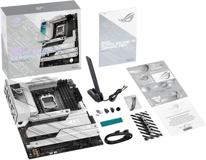 Actual product image ASUS ROG STRIX X670E-A GAMING WIFI (AM5, AMD X670E, ATX)
