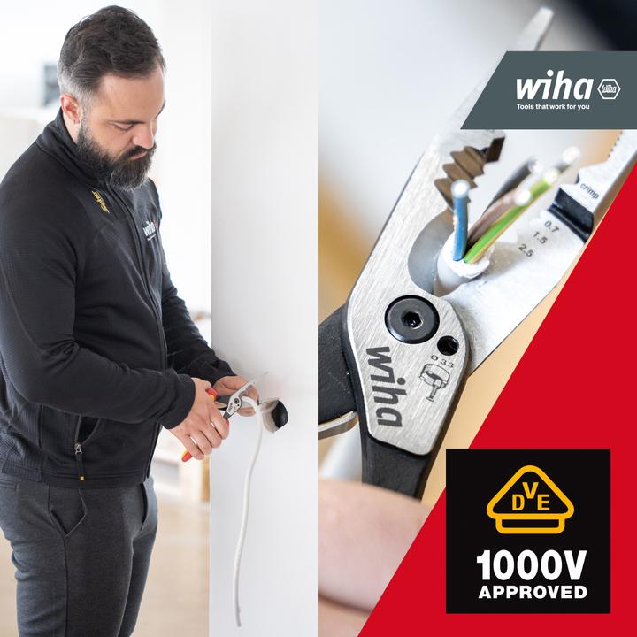 Actual product image Wiha 45705 Universal multifunction pliers 209mm (209 mm)