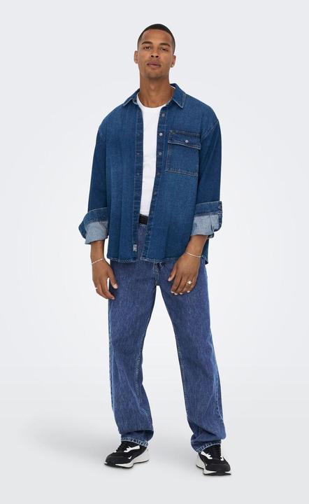 Image du produit Only & Sons ONSFive Jeans loose fit bleu moyen