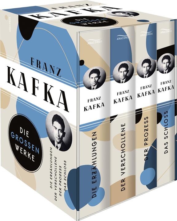 Image du produit Franz Kafka, Die grossen Werke (Die Erzählungen - Der Verschollene - Der Prozess - Das Schloss) (4 (Allemand, Franz Kafka, 2024)