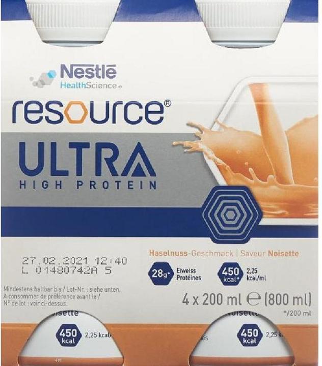 Image du produit Resource Ultra (Noisette, 4 pcs, 1006 g)