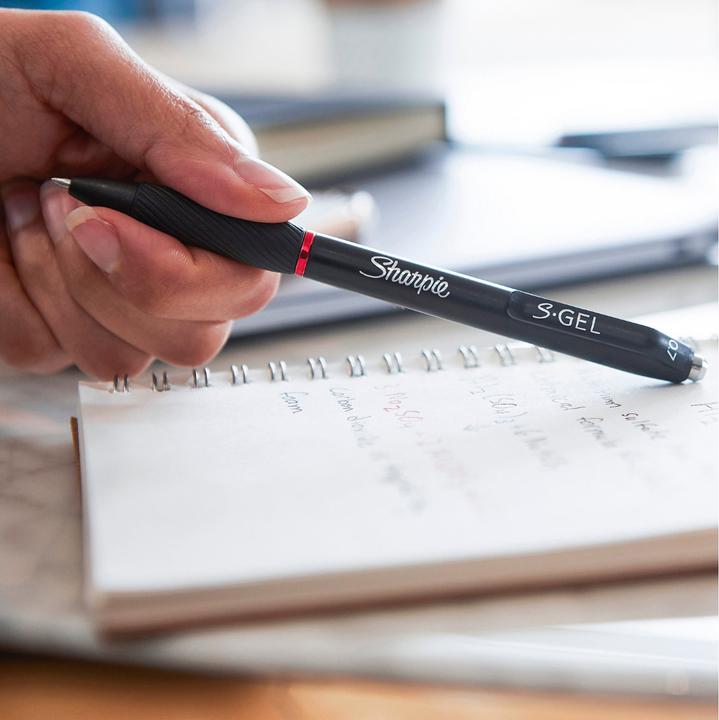 Actual product image Sharpie Gel pen 0.7 mm, 12 pieces (Black, 12 x)