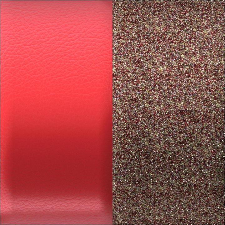 Les Georgettes Rouge irisé / Hypnotique (1.40 cm, Leder)