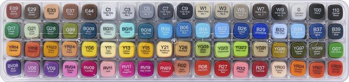 Produktbild Copic 72er Set (Grau, 7 mm, 72 x)