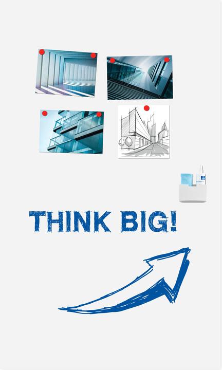 Produktbild Legamaster Whiteboard 119.5x200x3.2cm