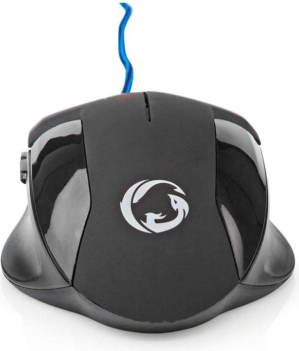 Actual product image Nedis Gaming Mouse | Wired | 1200 / 2400 / 4800 / 7200 dpi | Adjustable DPI | Number of buttons: 6 (Cable)