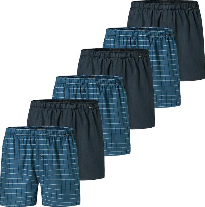 Immagine prodotto Schiesser 6er Pack Web Boxershorts (10, 4XL, confezione da 6)