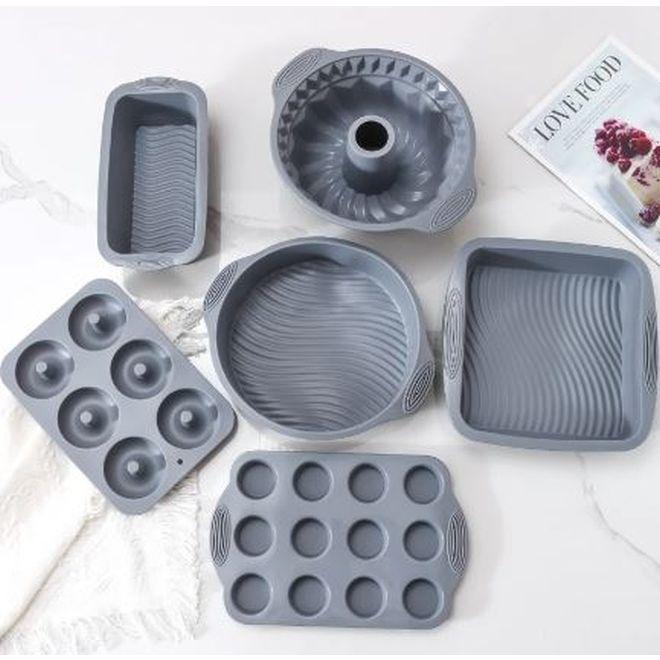 Produktbild MU Classic Silikon Backformen Set (6-teilig)