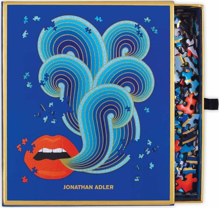 Abrams & Chronicle Jonathan Adler 750 Piece Lips Shaped Puzzle (750 Teile)