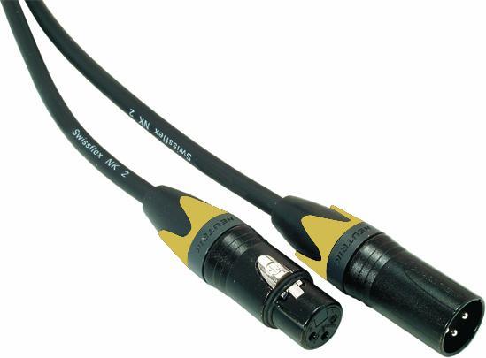 Actual product image Contrik XLR f to XLR m (3 m, XLR)