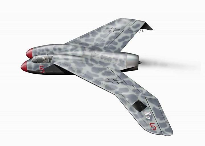 Actual product image Planet Models Heinkel P.1078 B