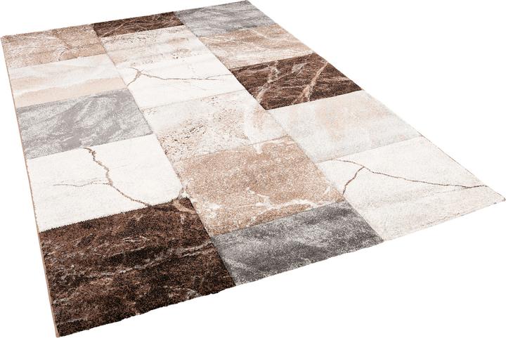 Produktbild Pergamon Designer Teppich Maui Marmor Optik (80 x 150 cm)