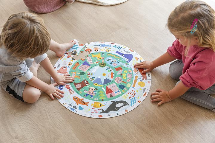 Image du produit Jumbo Puzzle Goula XXL Découvrir les animaux (25 pièces)