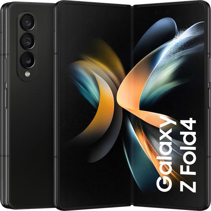 Produktbild Samsung Galaxy Z Fold4 EU (512 GB, Phantom Black, 7.60", SIM + eSIM, 50 Mpx, 5G)