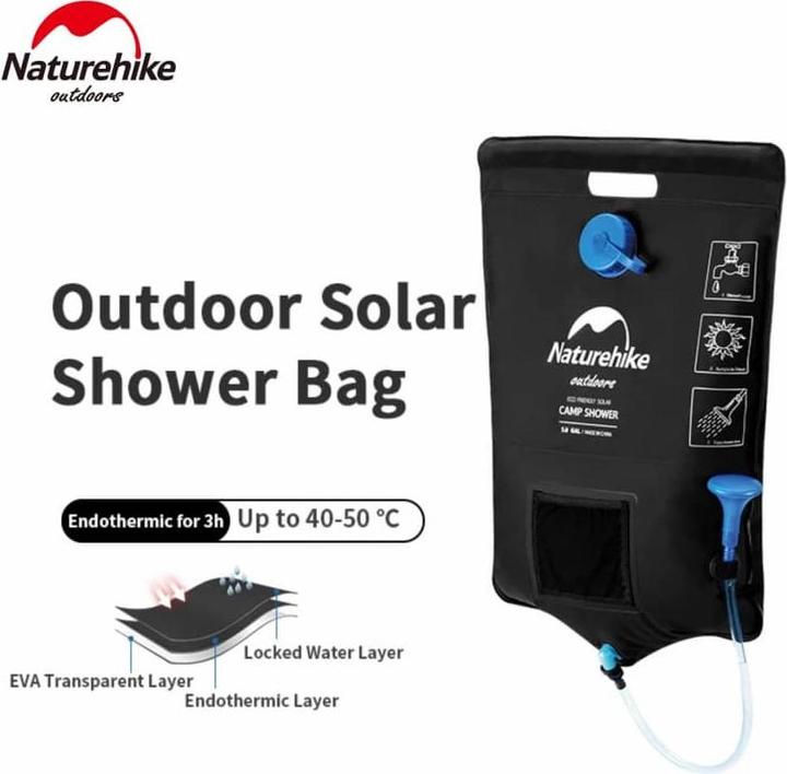Naturehike Douche solaire nh21sj032-noir