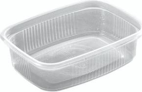 Antalis Plastbakke mini 65 PP trasparente 108x82x28mm 125ml 1000pz/kar - (1000 pz.) (1000 x, 0.13 l)